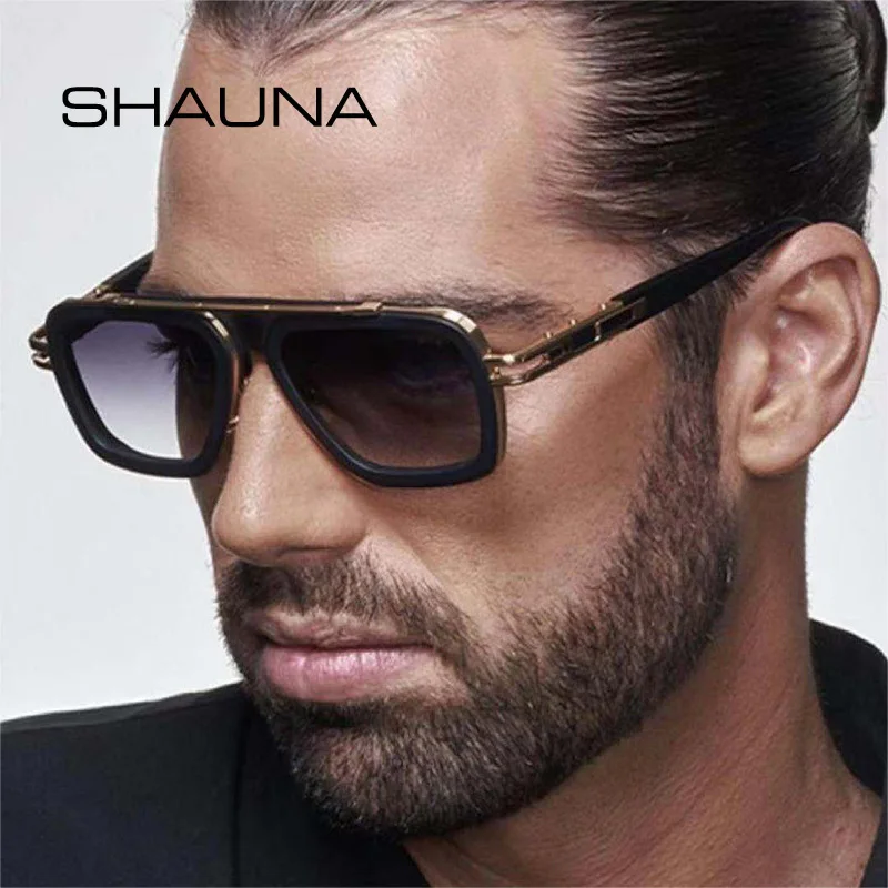 SHAUNA Fashion Square Sunglasses Women Retro Brand Designer Gradient Shades UV400 Men Yellow Dark Green Sun Glasses
SHAUNA Fashion Square Sunglasses Women Retro Brand Designer Gradient Shades UV400 Men Yellow Dark Green Sun Glasses