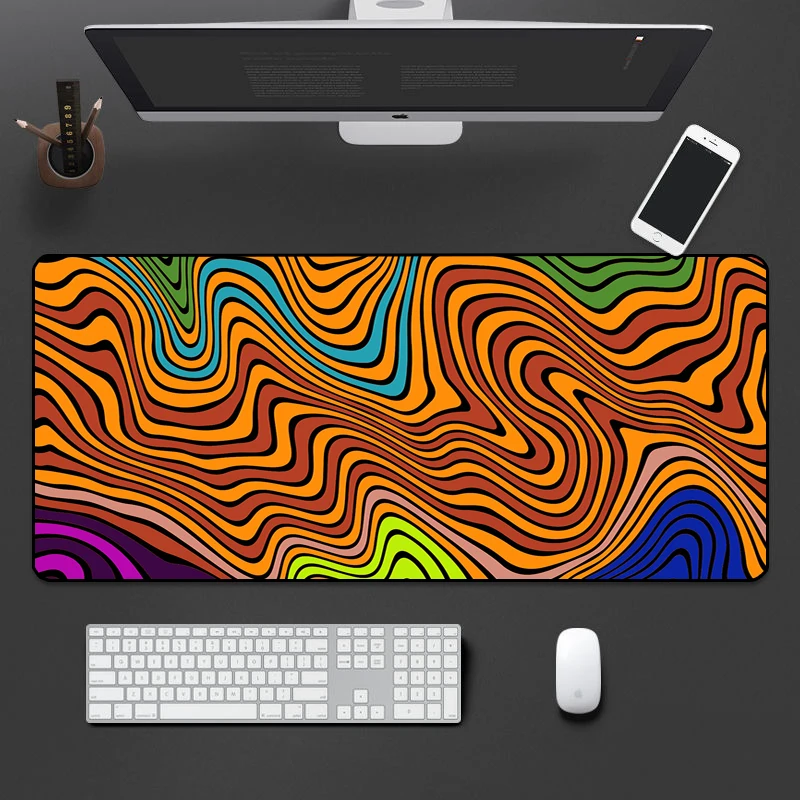 Color Texture Art Line Mouse Pad 900x400 Borracha Teclado Esteiras Mesa Tapete Mausepad Black Large Size Mouse Pad Xxl for Csgo 
Color Texture Art Line Mouse Pad 900x400 Borracha Teclado Esteiras Mesa Tapete Mausepad Black Large Size Mouse Pad Xxl for Csgo