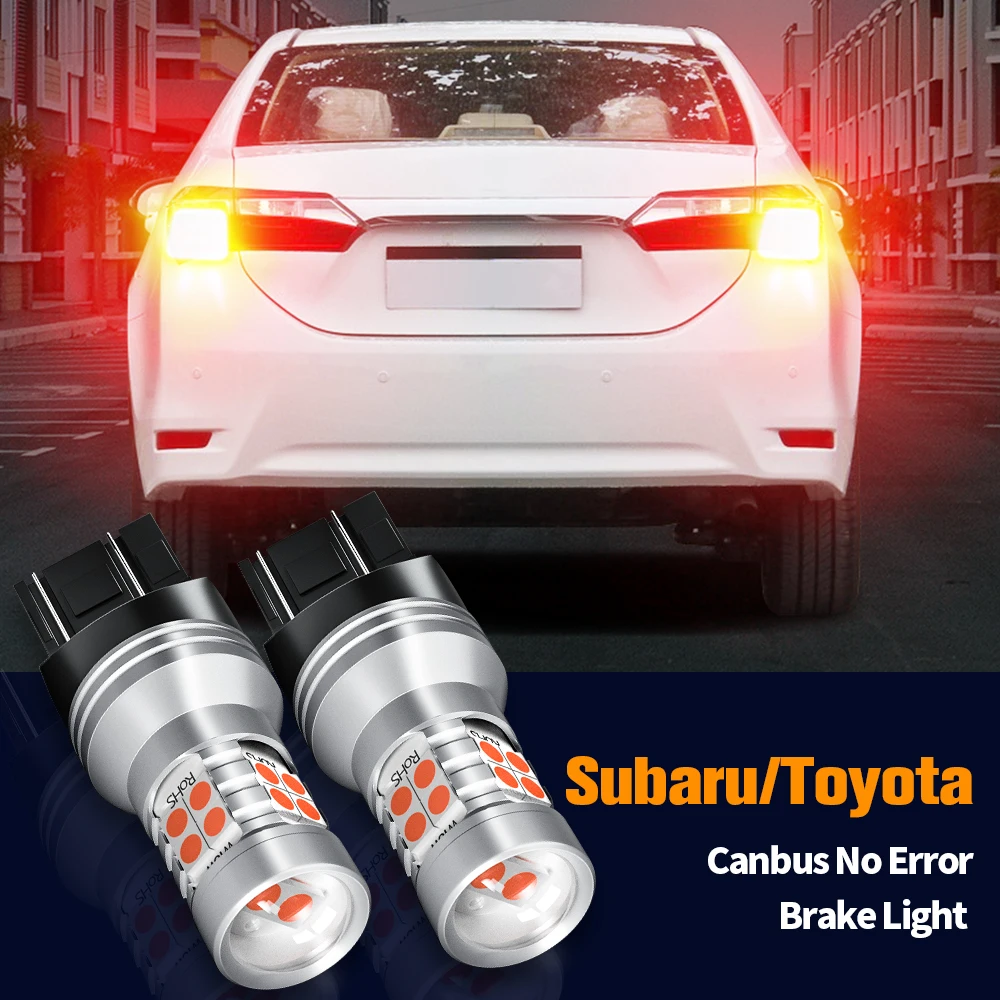 2x LED Brake Light Canbus W21/5W 7443 For Subaru Forester Impreza Legacy Outback XV Toyota Corolla FJ Cruiser Land Cruiser Rav4 
2x LED Brake Light Canbus W21/5W 7443 For Subaru Forester Impreza Legacy Outback XV Toyota Corolla FJ Cruiser Land Cruiser Rav4