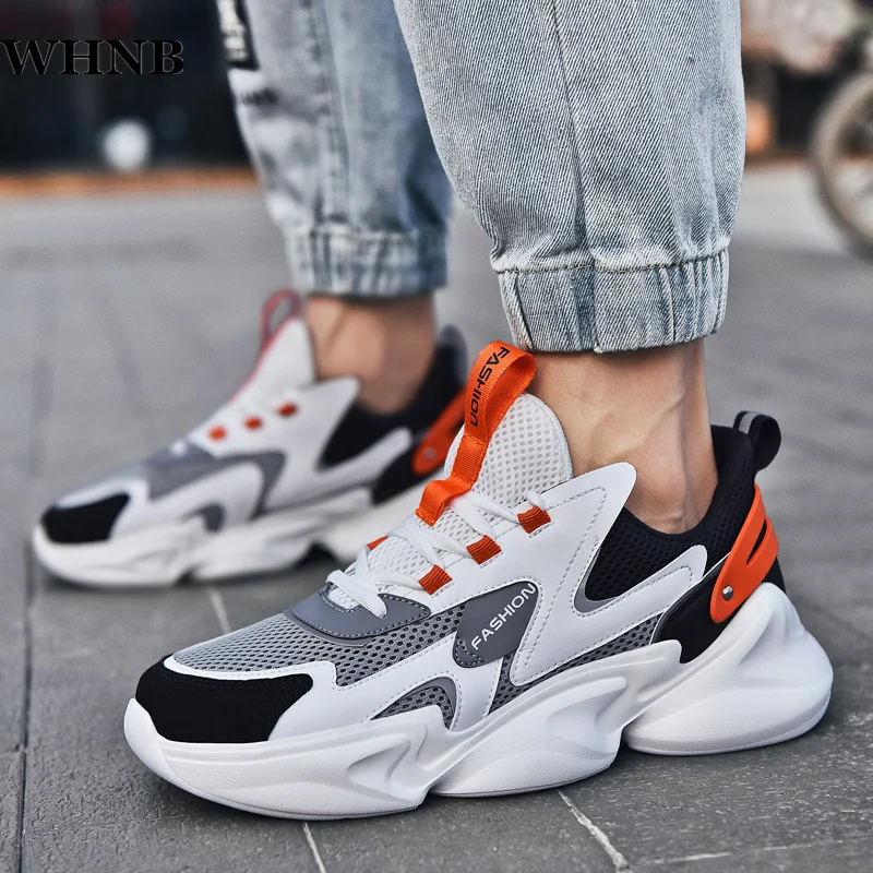 WHNB Nine o'clock Stylish Men Running Athletic Shoes Mesh Breathable Anti-skid Sneakers Outdoor Quality Jogging Zapatos
WHNB Nine o'clock Stylish Men Running Athletic Shoes Mesh Breathable Anti-skid Sneakers Outdoor Quality Jogging Zapatos