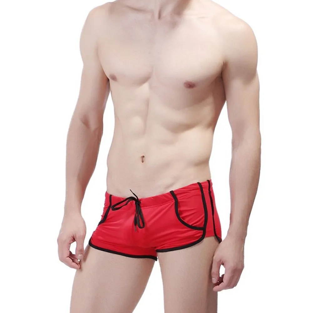 Men Shorts Beach Board Shorts Men Swimwear Surf Boxer Short Sexy Low Waist Tether Underwear Male Casual Elastic Swimsuit pants
Men Shorts Beach Board Shorts Men Swimwear Surf Boxer Short Sexy Low Waist Tether Underwear Male Casual Elastic Swimsuit pants