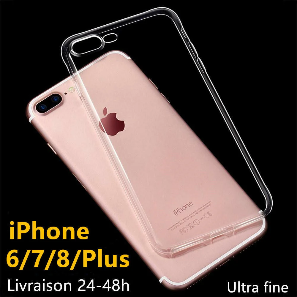 POUR FOR IPHONE 6 7 8 PLUS/X/XR/XS/11/pro/Max SE COQUE SILICONE Crystal ultra fine
POUR FOR IPHONE 6 7 8 PLUS/X/XR/XS/11/pro/Max SE COQUE SILICONE Crystal ultra fine