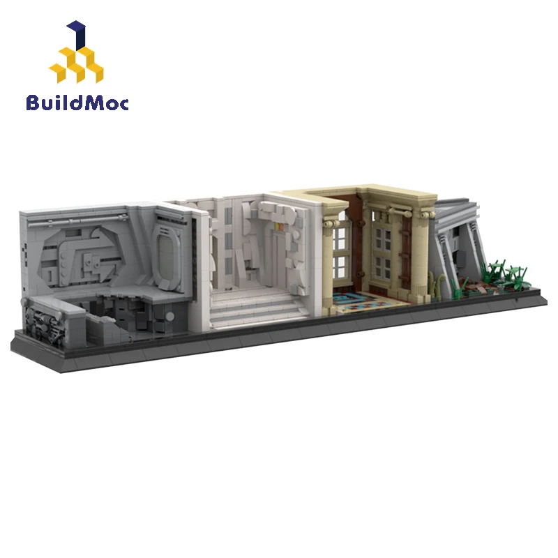 BuildMoc Star Plan A Galaxy Far Away Modular Display Series 2 Building Blocks MOC Space Model Bricks Toy For Children DIY Gifts
BuildMoc Star Plan A Galaxy Far Away Modular Display Series 2 Building Blocks MOC Space Model Bricks Toy For Children DIY Gifts