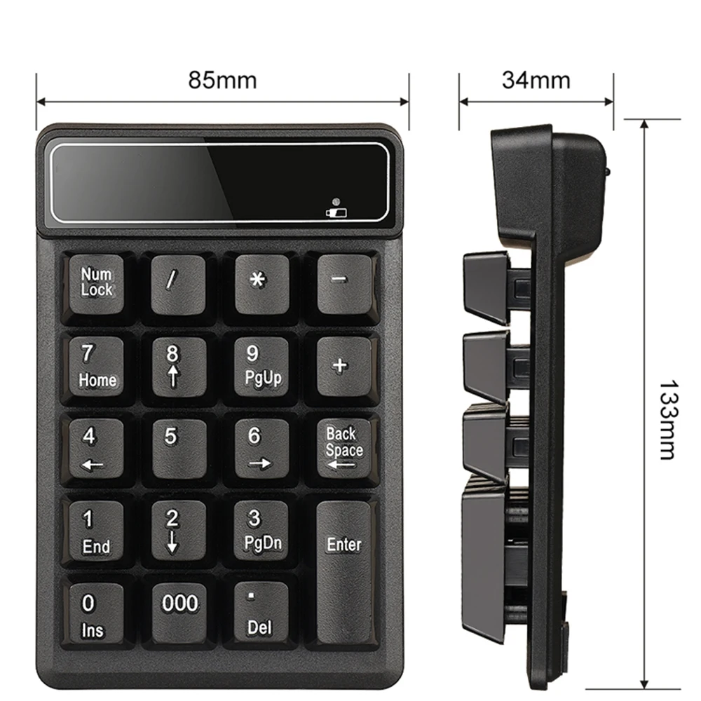 New Arrival Bluetooth Keyboard 19 Keys Mini Waterproof Suspension Numeric Mechanical Digital Keyboard for Laptop Notebook
New Arrival Bluetooth Keyboard 19 Keys Mini Waterproof Suspension Numeric Mechanical Digital Keyboard for Laptop Notebook