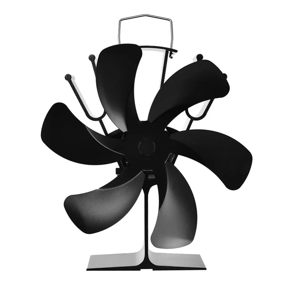 1 Pcs Black Fireplace Fan 6 Blade Heat Powered Stove Fan Log Wood Burner For Household Supplies Accessories
1 Pcs Black Fireplace Fan 6 Blade Heat Powered Stove Fan Log Wood Burner For Household Supplies Accessories