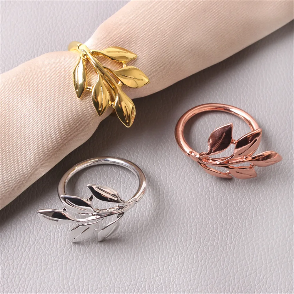 Leaves Napkin Rings Metal Holder Wedding Gifts Banquet Party Decor Wedding Dinner Home Table Decoration Napkin Buckle
Leaves Napkin Rings Metal Holder Wedding Gifts Banquet Party Decor Wedding Dinner Home Table Decoration Napkin Buckle
