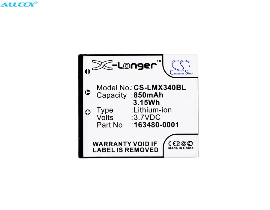 Cameron Sino батарея 850 мАч HHPI363 для Honeywell 8650 8670 Voyager 1602G LXE Bluetooth кольцевые сканеры