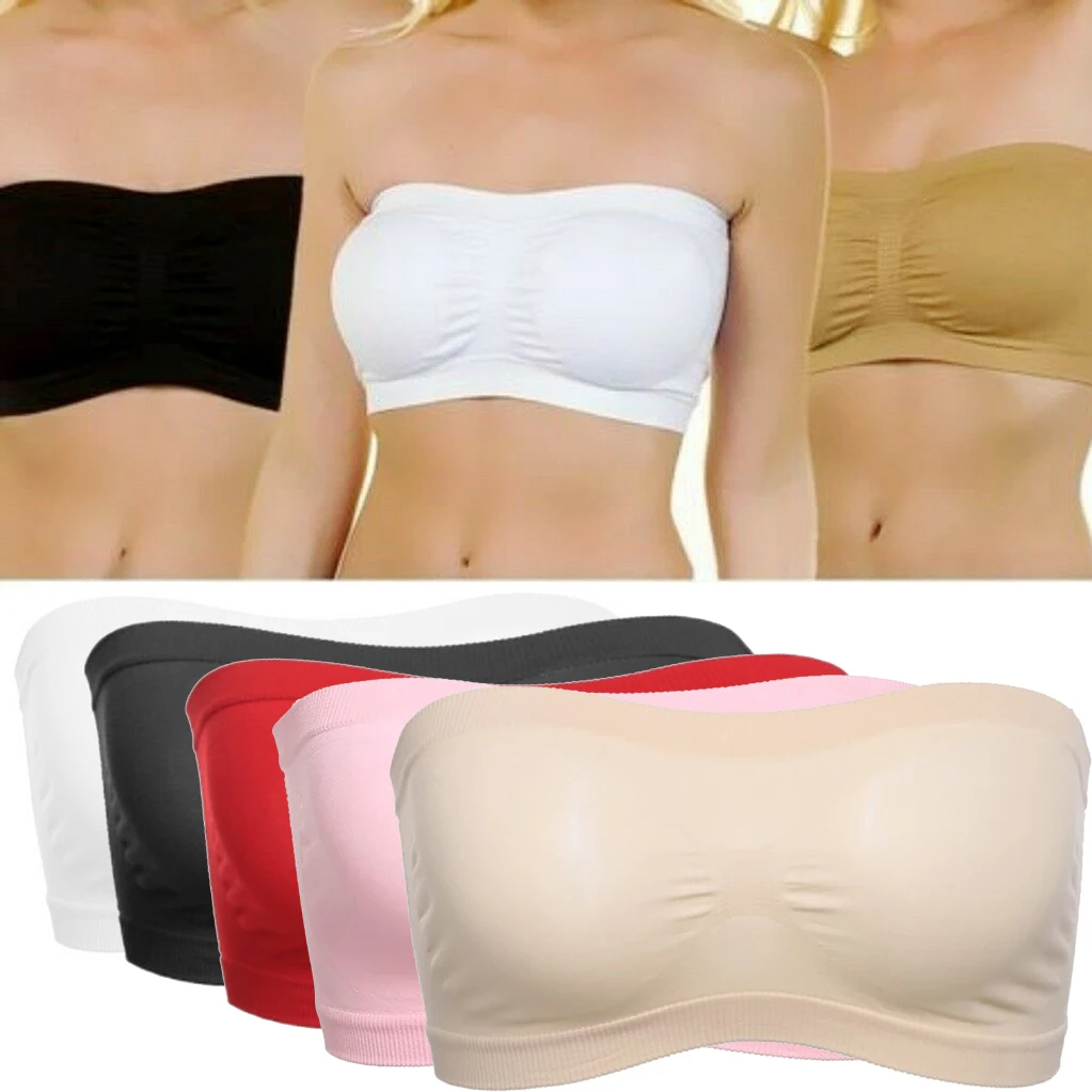 WENYUJH Breathable Thin Tube Bra Strapless Crop Tops Women Ladies Sexy Seamless Bralette Bra Bandeau Boob Underwear Lingerie
WENYUJH Breathable Thin Tube Bra Strapless Crop Tops Women Ladies Sexy Seamless Bralette Bra Bandeau Boob Underwear Lingerie
