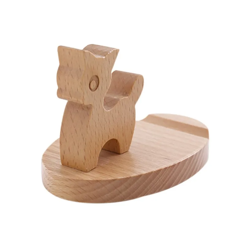 Mobile Phone Holders & Stands Wooden Mobile Phone Holder Kung Fu Kid, Puppy, Deer Shape
Mobile Phone Holders & Stands Wooden Mobile Phone Holder Kung Fu Kid, Puppy, Deer Shape