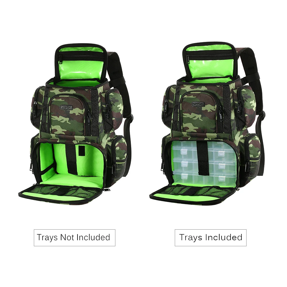 Storage Bag +Fishing Tackle Boxes Fishing Backpack Waterproof Fishing Lures Reel Bag Adjustable Straps Fish Tackle
Storage Bag +Fishing Tackle Boxes Fishing Backpack Waterproof Fishing Lures Reel Bag Adjustable Straps Fish Tackle