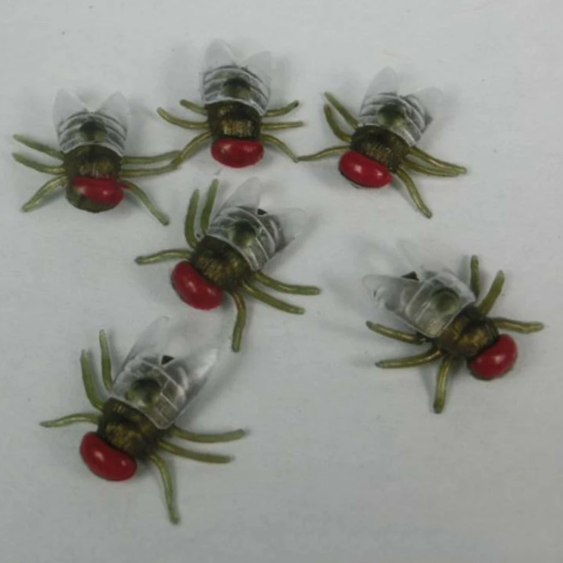 100 Pcs Fake Flies Plastic Simulated Insect Fly Bugs Joke Toys Prank Halloween Supplies Party Favors
100 Pcs Fake Flies Plastic Simulated Insect Fly Bugs Joke Toys Prank Halloween Supplies Party Favors
