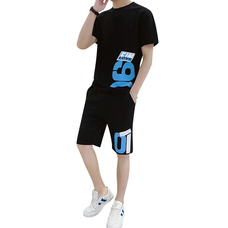 Mens Sets Sports printing Summer Clothes Short Sleeve T-Shirt and Shorts Suit Arbitrary Match 2021 New Chic Two Piece Set Men
Mens Sets Sports printing Summer Clothes Short Sleeve T-Shirt and Shorts Suit Arbitrary Match 2021 New Chic Two Piece Set Men