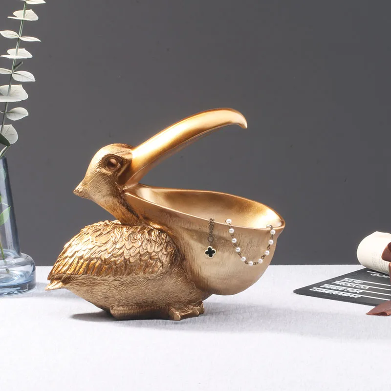 Creative Home Living Room Entrance Key Storage Decoration Statuette Animal Bird Craft Gift Small Decoration
Creative Home Living Room Entrance Key Storage Decoration Statuette Animal Bird Craft Gift Small Decoration
