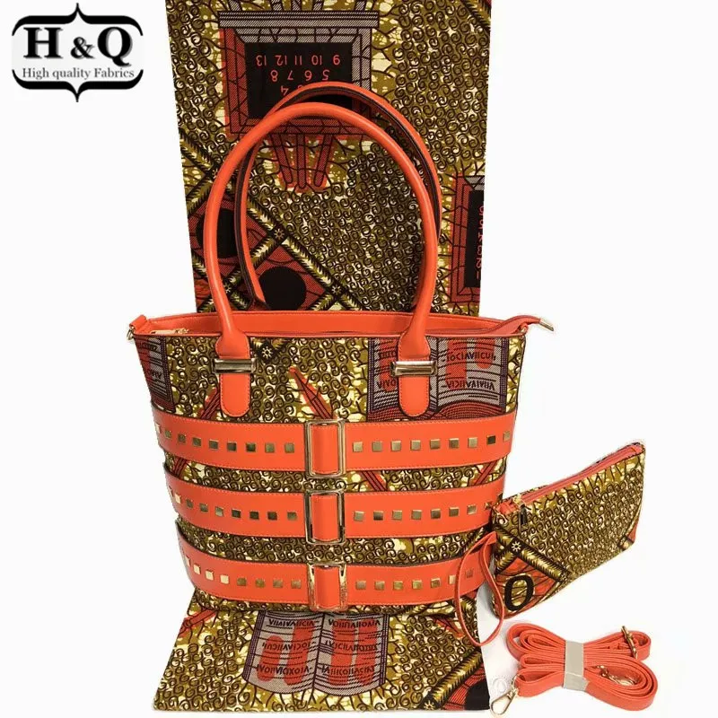 H&Q african wax bags three-piece big handbag and small purse match 6 yards embroidery batik lace 100% cotton wax fabric ZC1234
H&Q african wax bags three-piece big handbag and small purse match 6 yards embroidery batik lace 100% cotton wax fabric ZC1234