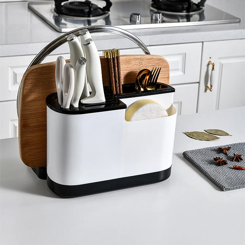 Multifunctional Knife Holder Plastic Cutting Board Lid Stand Rack Sorting Storage Rack Knife Stand Holder Shelf Kitchen Tools
Multifunctional Knife Holder Plastic Cutting Board Lid Stand Rack Sorting Storage Rack Knife Stand Holder Shelf Kitchen Tools