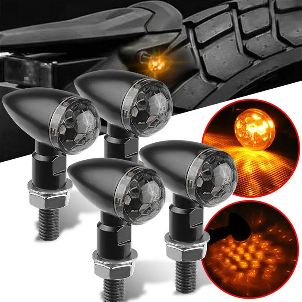 2PCS Mini Motorcycle Smoke Lens Mini LED Turn Signal Light 12V 8mm Amber Blinker Indicator Lamp Two Wire
2PCS Mini Motorcycle Smoke Lens Mini LED Turn Signal Light 12V 8mm Amber Blinker Indicator Lamp Two Wire