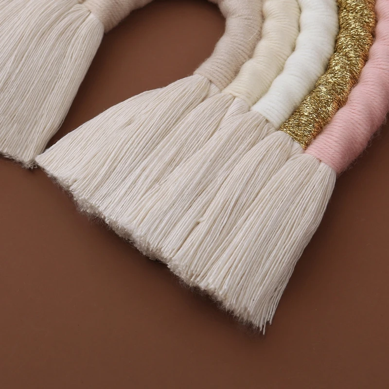 Woven Cotton Rope Rainbow Hanging Decoration Wall Hanging Room Decor Photo Props
Woven Cotton Rope Rainbow Hanging Decoration Wall Hanging Room Decor Photo Props