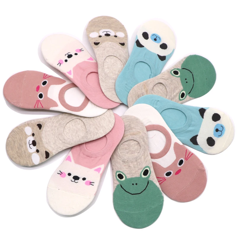 Women Cartoon Cotton Socks Set 20/10Pair Invisible Slipper No Show Crew Sox Breathable Summer Autumn Non-slip Thin Liner Sock
Women Cartoon Cotton Socks Set 20/10Pair Invisible Slipper No Show Crew Sox Breathable Summer Autumn Non-slip Thin Liner Sock