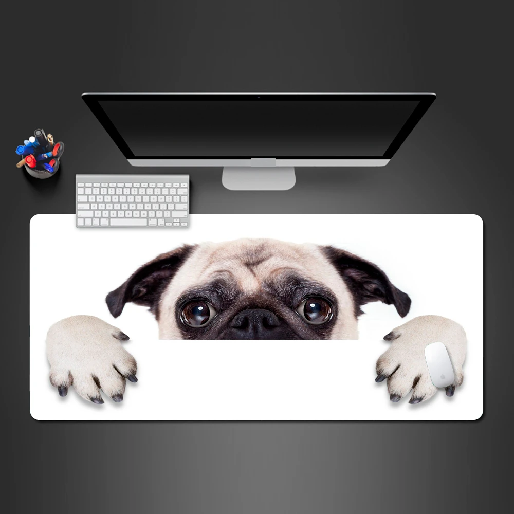 Vivid Hot Pug Dog Mouse Pad High Quality Washable Cute Dog New Design Anti-slip Mousepad Computer Mouse Pad PC Gaming Desk Mats
Vivid Hot Pug Dog Mouse Pad High Quality Washable Cute Dog New Design Anti-slip Mousepad Computer Mouse Pad PC Gaming Desk Mats
