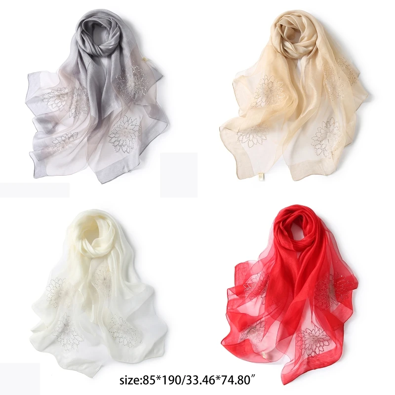 Embroidered Women Shawls Hijab Head Wraps Lady Travel Pashmina High Quality Elegent Winter Neck Scarves
Embroidered Women Shawls Hijab Head Wraps Lady Travel Pashmina High Quality Elegent Winter Neck Scarves