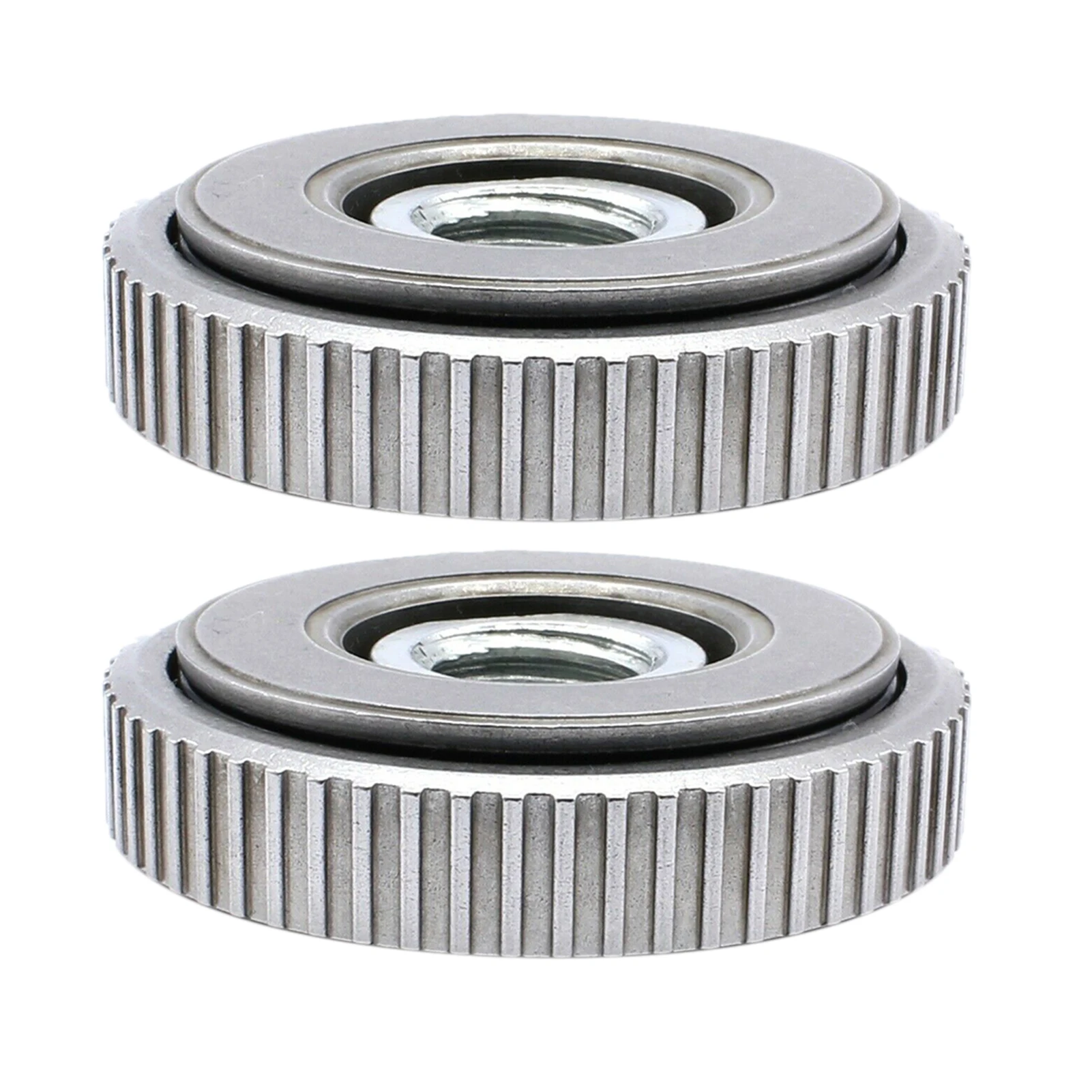 Flange Nut Set Tools Steel Angle Grinder Fixed Portable Universal Power Replacement Inner Outer Durable M14 Thread Quick Release
Flange Nut Set Tools Steel Angle Grinder Fixed Portable Universal Power Replacement Inner Outer Durable M14 Thread Quick Release