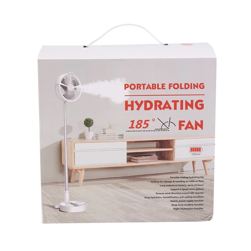 H9 Telescopic Folding Cooling Fan, USB Portable Mini Household LED Light Spray Charging Treasure Small Electric Fan
H9 Telescopic Folding Cooling Fan, USB Portable Mini Household LED Light Spray Charging Treasure Small Electric Fan