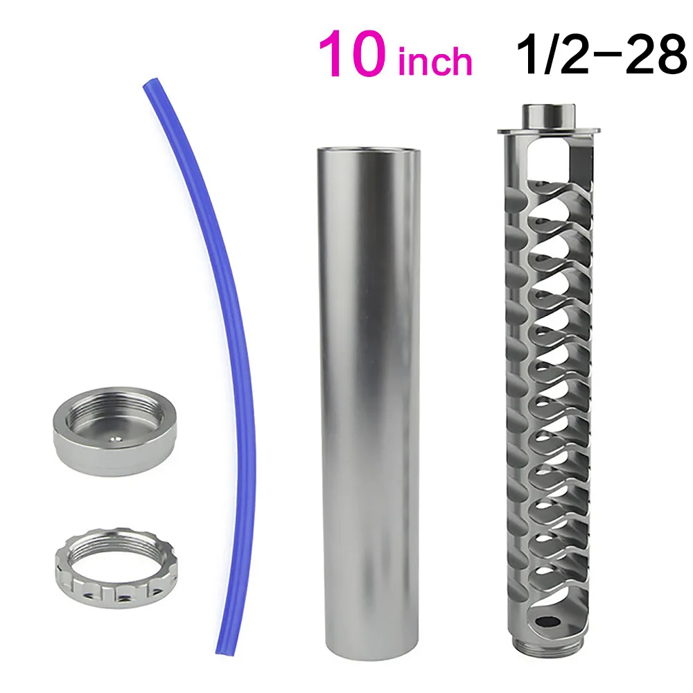 10 Inch Aluminum NAPA4003 WIX24003 1/2-28 or 5/8-24 Alloy Fuel Filter Single Core for Solvent Motorcycle Fuel Trap Baffles
10 Inch Aluminum NAPA4003 WIX24003 1/2-28 or 5/8-24 Alloy Fuel Filter Single Core for Solvent Motorcycle Fuel Trap Baffles