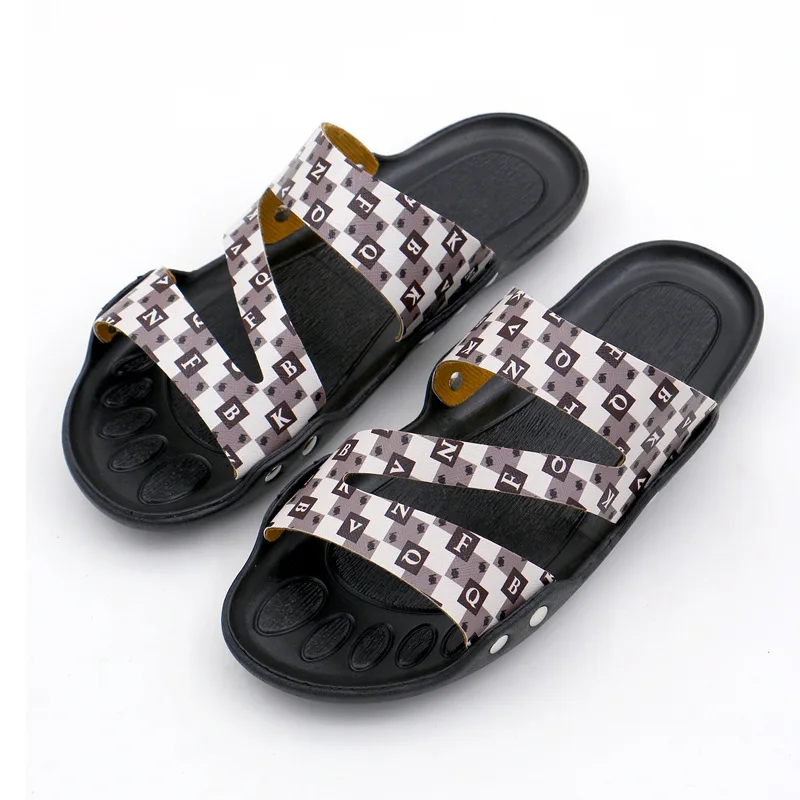 Slippers Men's 2021 Summer New PU Open Toe Classic Casual Fashion Sandals Flat Heel Comfortable Pool Beach Shoes Plus Size 39-44
Slippers Men's 2021 Summer New PU Open Toe Classic Casual Fashion Sandals Flat Heel Comfortable Pool Beach Shoes Plus Size 39-44