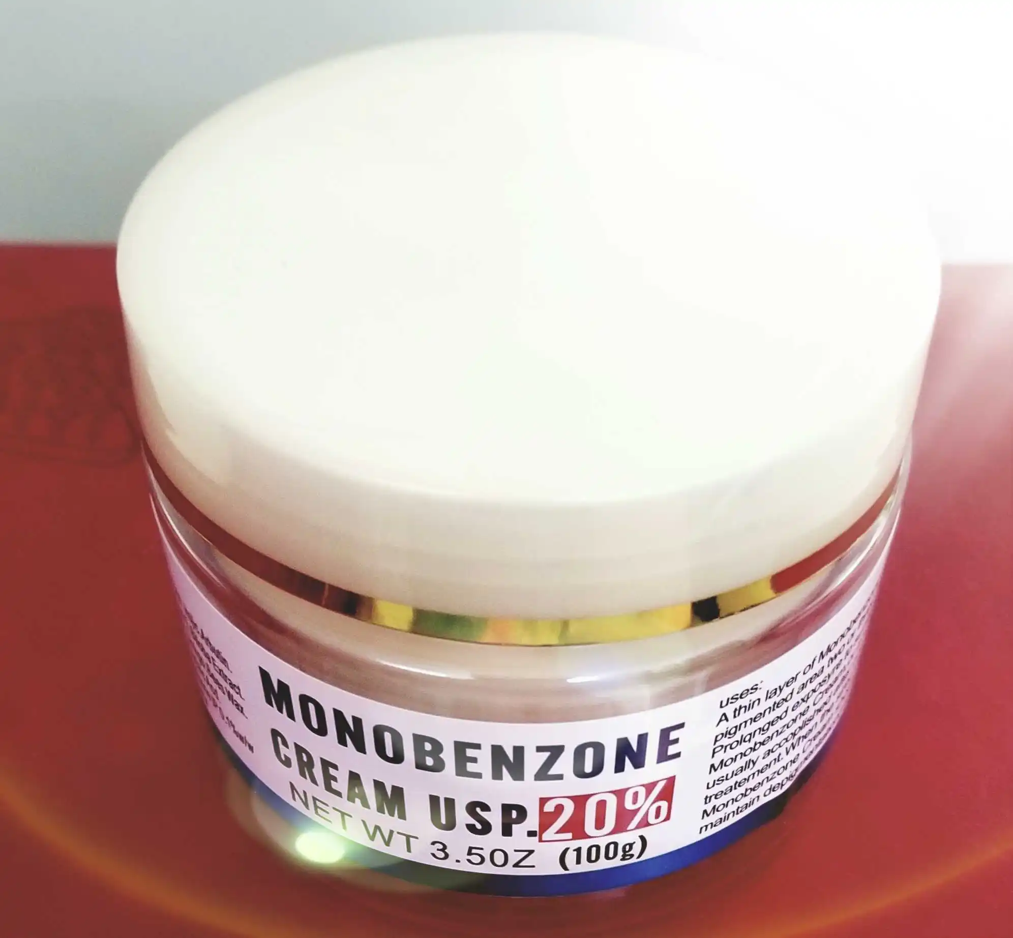 Monobenzone Cream 40% Whitening Cream Monoben Powder Repair Fade Freckles Remove Spots Melanin Remover Brightening
Monobenzone Cream 40% Whitening Cream Monoben Powder Repair Fade Freckles Remove Spots Melanin Remover Brightening