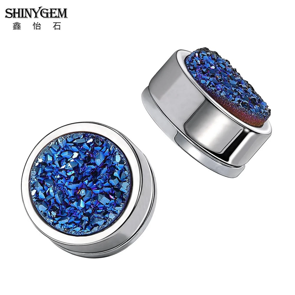 ShinyGem 8-10mm Charm Round Natural Crystal Druzy Non Piercing Magnet Earring Mens Stainles Steel Geode Gem For Boy Girl
ShinyGem 8-10mm Charm Round Natural Crystal Druzy Non Piercing Magnet Earring Mens Stainles Steel Geode Gem For Boy Girl
