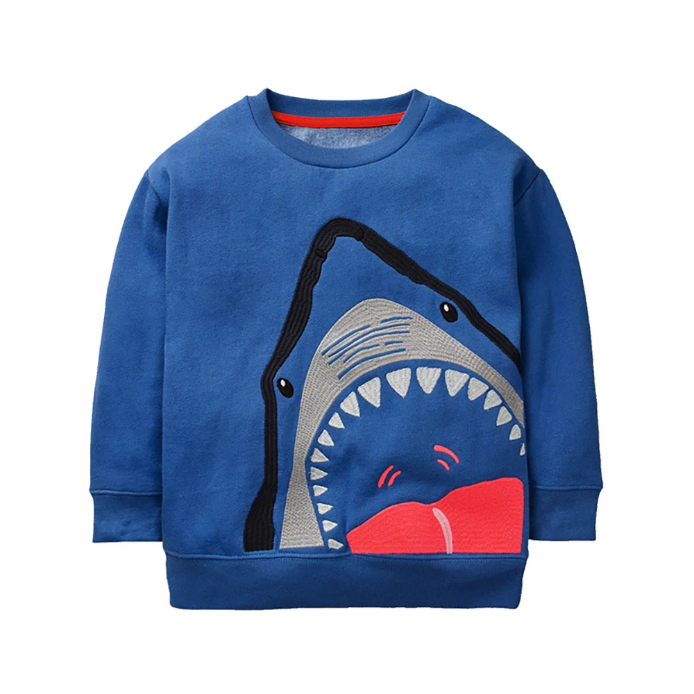 Kids Sweatshirts Cotton Shark Pullover Baby Boys Long Sleeve Clothes for Fall New Children's Clothing Kids Hoodies Sweatshirt
Kids Sweatshirts Cotton Shark Pullover Baby Boys Long Sleeve Clothes for Fall New Children's Clothing Kids Hoodies Sweatshirt