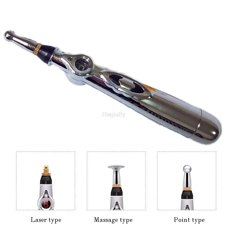 New Electronic Acupuncture Pen Electric Meridians Laser Therapy Heal Massage Pen Meridian Energy Pen Relief Pain Tools b0048
New Electronic Acupuncture Pen Electric Meridians Laser Therapy Heal Massage Pen Meridian Energy Pen Relief Pain Tools b0048