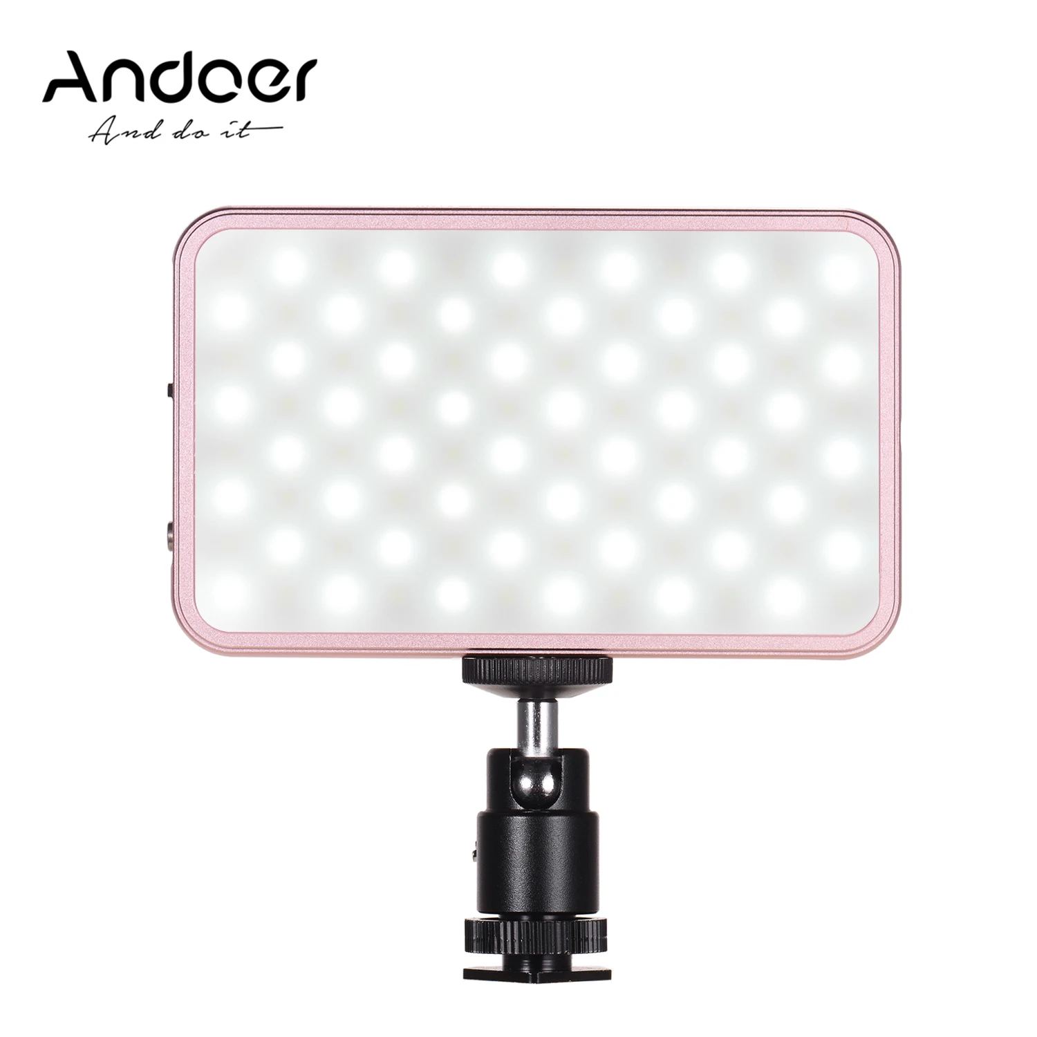 Andoer FL-08 Mini LED Video Light Panel Photography Light 3000K-5500K Dimmable Cold Shoe Mount for Canon Nikon Sony DSLR Camera
Andoer FL-08 Mini LED Video Light Panel Photography Light 3000K-5500K Dimmable Cold Shoe Mount for Canon Nikon Sony DSLR Camera