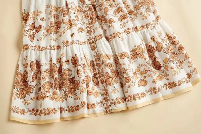 JCHB 2021 Autumn fashion show new high end women's temperament long skirt style Printed Dress
JCHB 2021 Autumn fashion show new high end women's temperament long skirt style Printed Dress