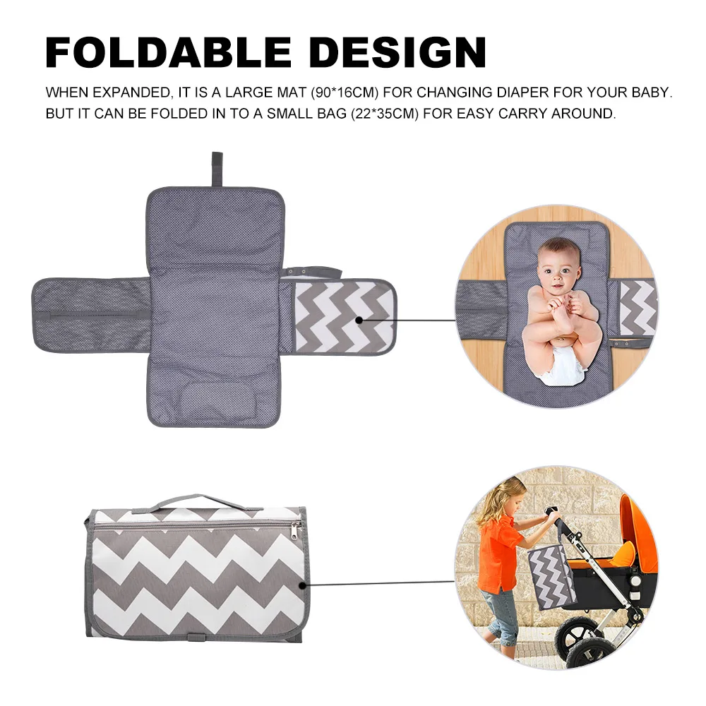 Baby Changing Pad Diaper Travel Multifunction Portable Diaper Cover Mat Clean Hand Folding Waterproof Diaper Bag Large Capacity
Baby Changing Pad Diaper Travel Multifunction Portable Diaper Cover Mat Clean Hand Folding Waterproof Diaper Bag Large Capacity