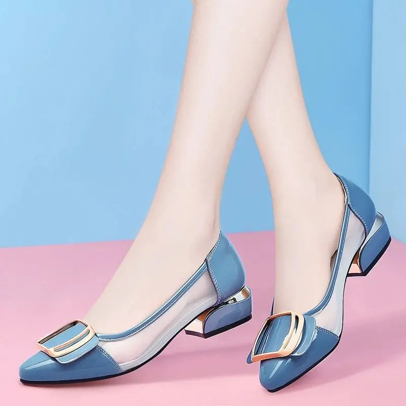 Women Fashion Sky Blue Slip on Transparent Summer Square Heel Pumps Lady Sexy Party Night Club High Heel Shoes
Women Fashion Sky Blue Slip on Transparent Summer Square Heel Pumps Lady Sexy Party Night Club High Heel Shoes