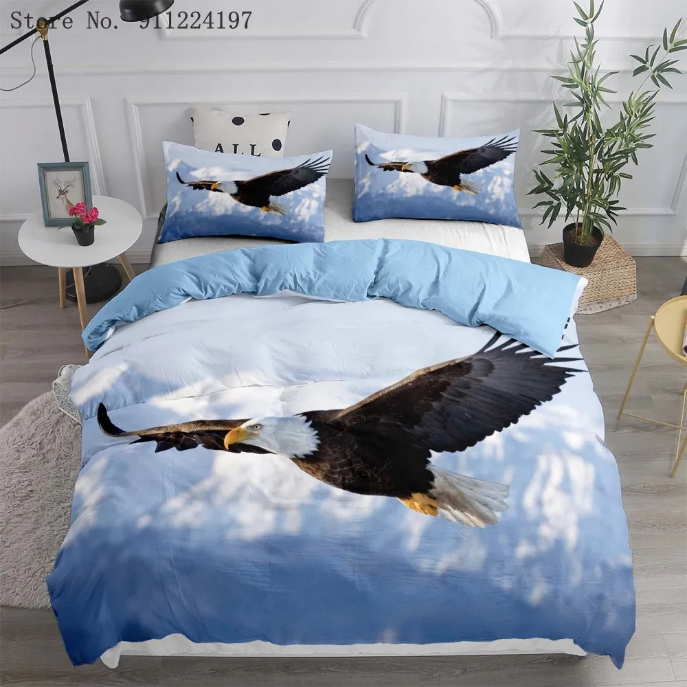 3D Printed American Eagle Bedding Set White Seahawk Duvet Cover For Bedroom Cover Set Home Textile Adults Luxury Quilt Cover Set
3D Printed American Eagle Bedding Set White Seahawk Duvet Cover For Bedroom Cover Set Home Textile Adults Luxury Quilt Cover Set