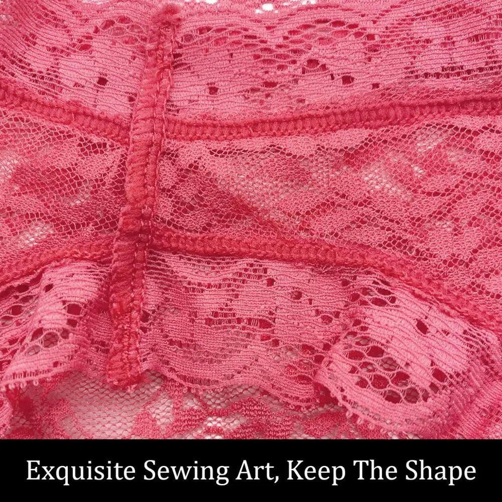 3 Pcs Sexy Red Lace Bikini Elegant Seamless Underwear Women Panties Comfortable Briefs Plus Size European Bielizna Damska Soft
3 Pcs Sexy Red Lace Bikini Elegant Seamless Underwear Women Panties Comfortable Briefs Plus Size European Bielizna Damska Soft