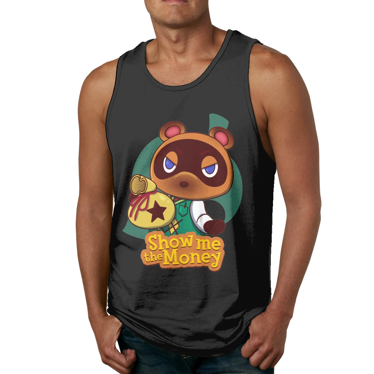 Summer Natural CottonTom Nook Show Me The Money Animal Crossing Tank Top Non-Disposable Round Collar Sleeveless Vest
Summer Natural CottonTom Nook Show Me The Money Animal Crossing Tank Top Non-Disposable Round Collar Sleeveless Vest