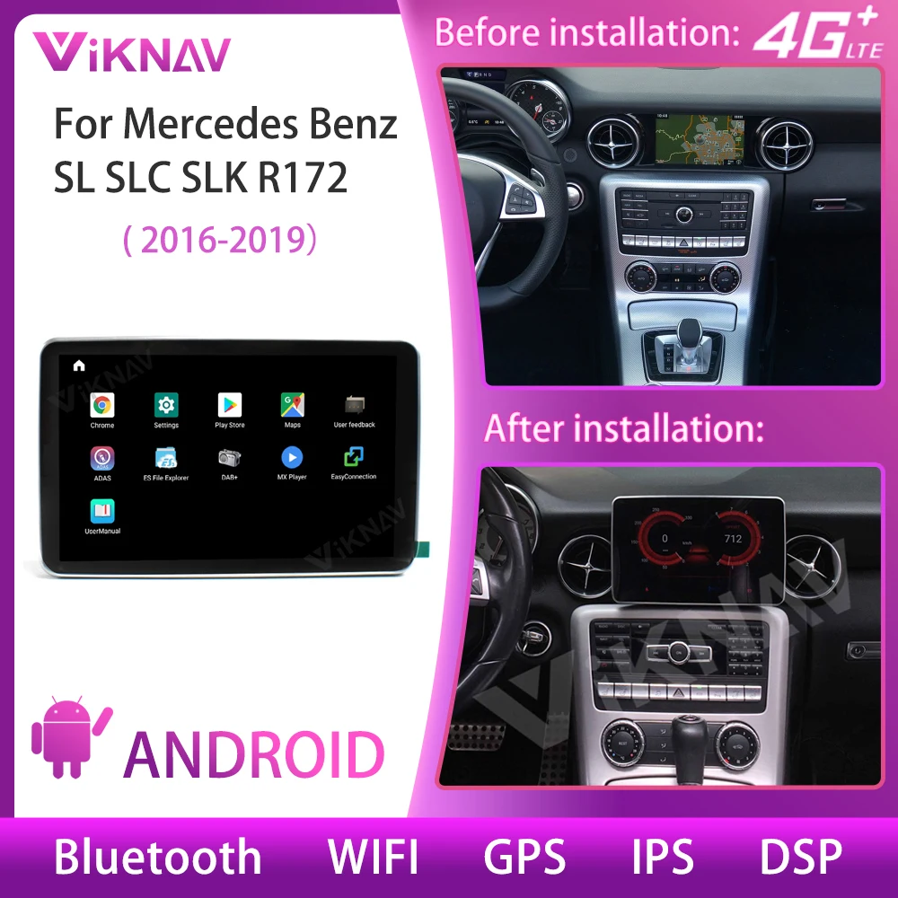 Автомобильный gps Видео мультимедийный плеер для Mercedes Benz SL SLC SLK R172 2016-2019 android автомобильное радио автомобильный аудио экран магнитофон
Автомобильный gps Видео мультимедийный плеер для Mercedes Benz SL SLC SLK R172 2016-2019 android автомобильное радио автомобильный аудио экран магнитофон