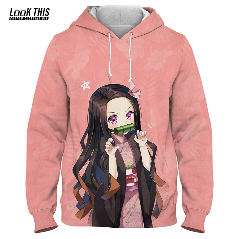 Demon Slayer Anime Kawaii Women's Oversized Sweatshirt Korean Style Streetwear Girls Unisex Casual Long Sleeve Pullover Tops
Demon Slayer Anime Kawaii Women's Oversized Sweatshirt Korean Style Streetwear Girls Unisex Casual Long Sleeve Pullover Tops