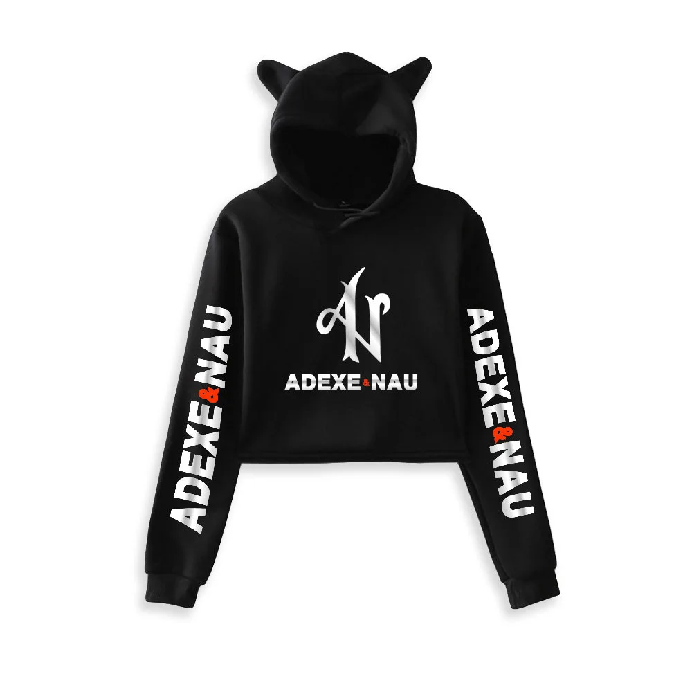 Singer Adexe & Nau Women Hoodie Long Sleeve Pullover Tops Short Jumper Sweatshirt Girls Casual Hooded Crop Top Hip Hop Clothing
Singer Adexe & Nau Women Hoodie Long Sleeve Pullover Tops Short Jumper Sweatshirt Girls Casual Hooded Crop Top Hip Hop Clothing