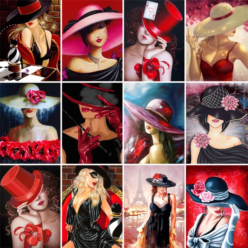 5D Diamond Painting Woman Corss Stitch Kits Full Drill Square Embroidery Portrait Mosaic Art Picture of Rhinestones Decor Gift
5D Diamond Painting Woman Corss Stitch Kits Full Drill Square Embroidery Portrait Mosaic Art Picture of Rhinestones Decor Gift