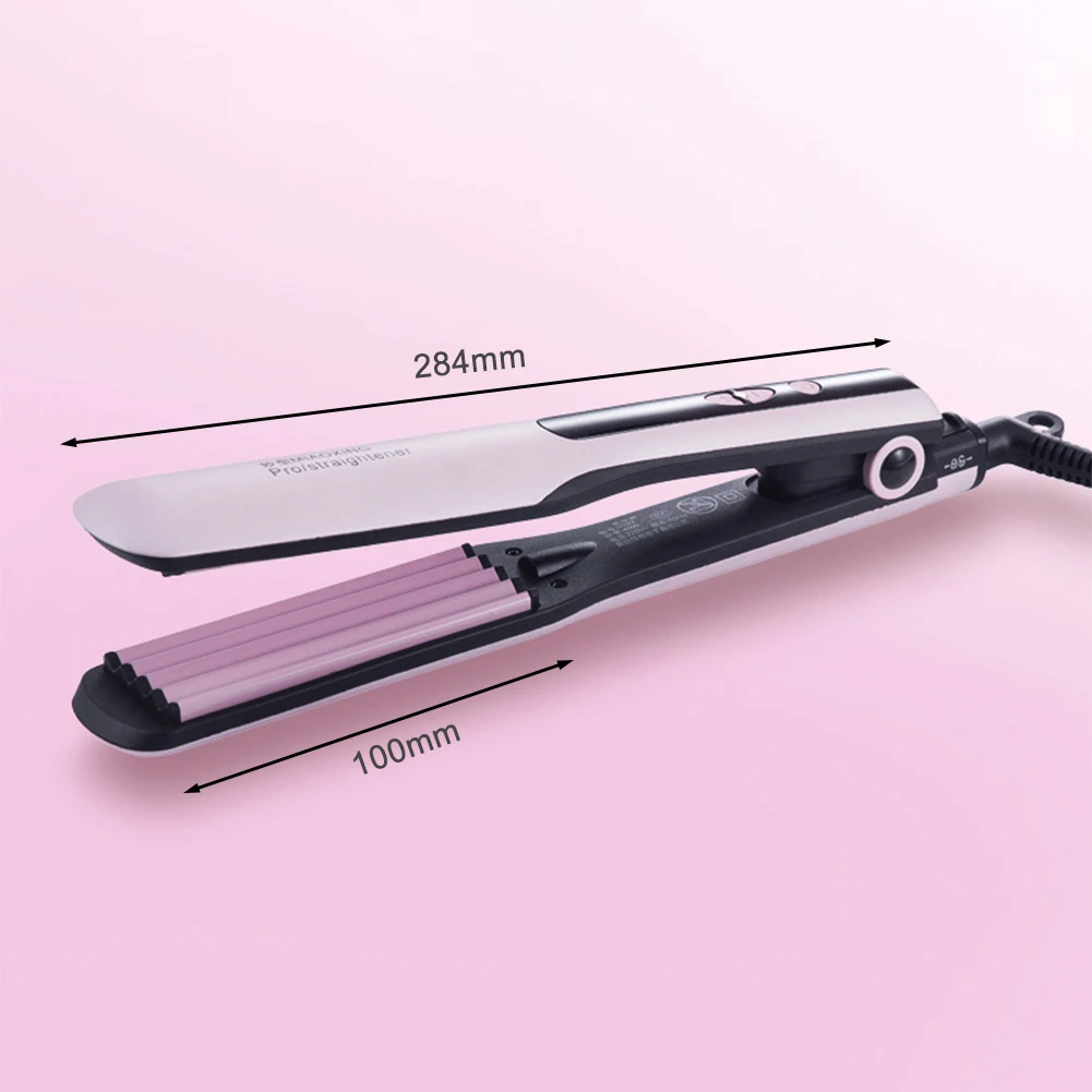 Electric Splint Ceramic Straightener Splint Hair Curler Iron Corn Perm Hair Straightener Crimper Beauty Styling Tools
Electric Splint Ceramic Straightener Splint Hair Curler Iron Corn Perm Hair Straightener Crimper Beauty Styling Tools