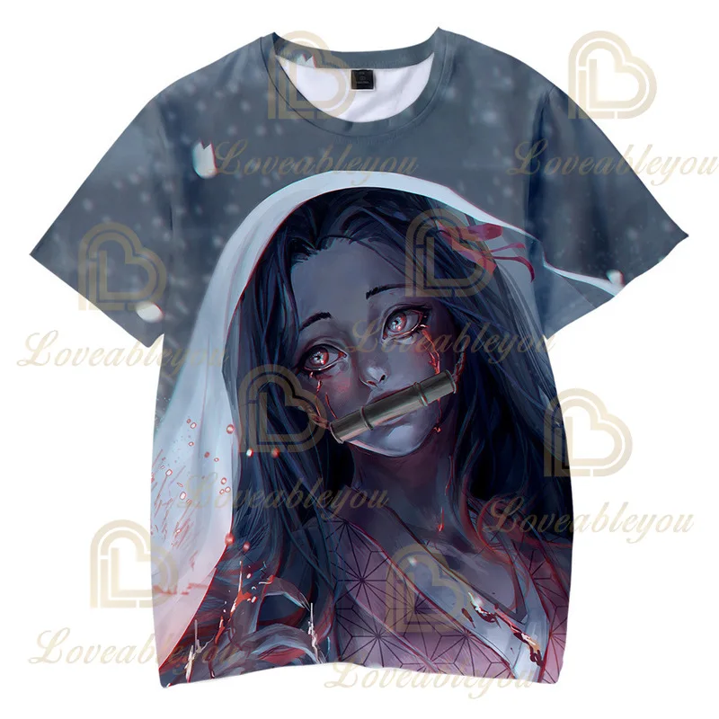 Cute Kids Print 3D Kamado Nezuko T Shirt Anime T-shirt Boys Clothes Girls Streetwear Cosplay Hip Hop Cosplay Tops
Cute Kids Print 3D Kamado Nezuko T Shirt Anime T-shirt Boys Clothes Girls Streetwear Cosplay Hip Hop Cosplay Tops