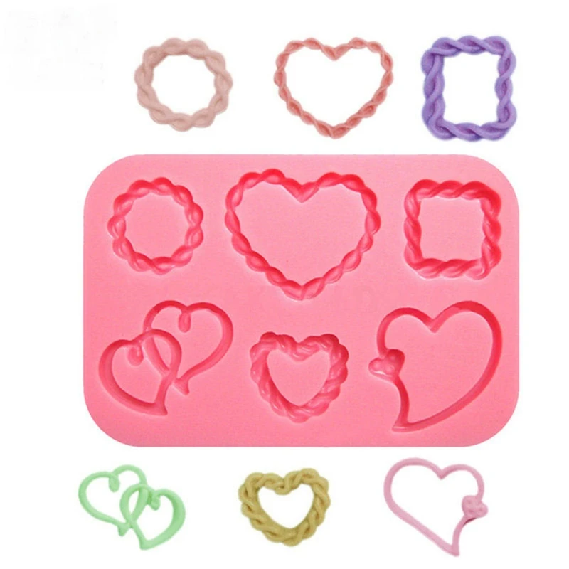 Handmade Love Square Round Frame Pendant Silicone Resin Mold Hollow Heart Frame Pendant Resin Casting Mold Craft Tools
Handmade Love Square Round Frame Pendant Silicone Resin Mold Hollow Heart Frame Pendant Resin Casting Mold Craft Tools