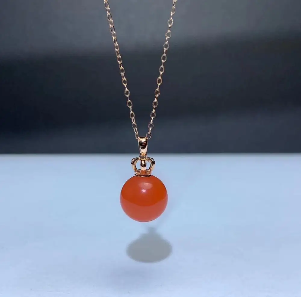 Shilovem 18K розовое золото настоящий натуральный южный Красный Агат Подвески без ожерелья ювелирные изделия для растений классический подарок ...
Shilovem 18K розовое золото настоящий натуральный южный Красный Агат Подвески без ожерелья ювелирные изделия для растений классический подарок ...