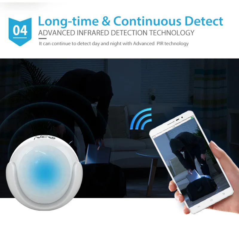 Smart Home Control Z-Wave Wireless PIR Motion/Temperature Sensor Detector Alarm System Motion Alarm 868.4MHZS Alexa Google Home
Smart Home Control Z-Wave Wireless PIR Motion/Temperature Sensor Detector Alarm System Motion Alarm 868.4MHZS Alexa Google Home