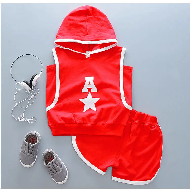 New Boy Baby T-shirt Set Children's Clothing Sets Baby Children's Vest Set Kids Short Sleeve Hooded T-shirt 0-5 Years
New Boy Baby T-shirt Set Children's Clothing Sets Baby Children's Vest Set Kids Short Sleeve Hooded T-shirt 0-5 Years