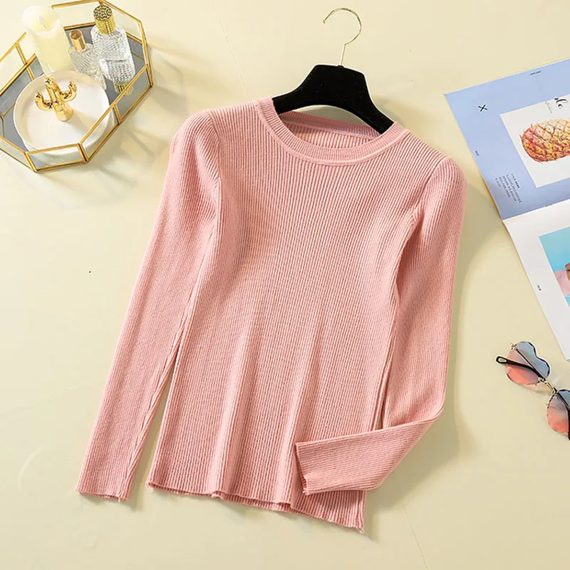NEW Sweater Women Pullovers Autumn Winter Casual Knitted Christmas Sweaters Tops High Elasticity Slim Basic Jumper
NEW Sweater Women Pullovers Autumn Winter Casual Knitted Christmas Sweaters Tops High Elasticity Slim Basic Jumper